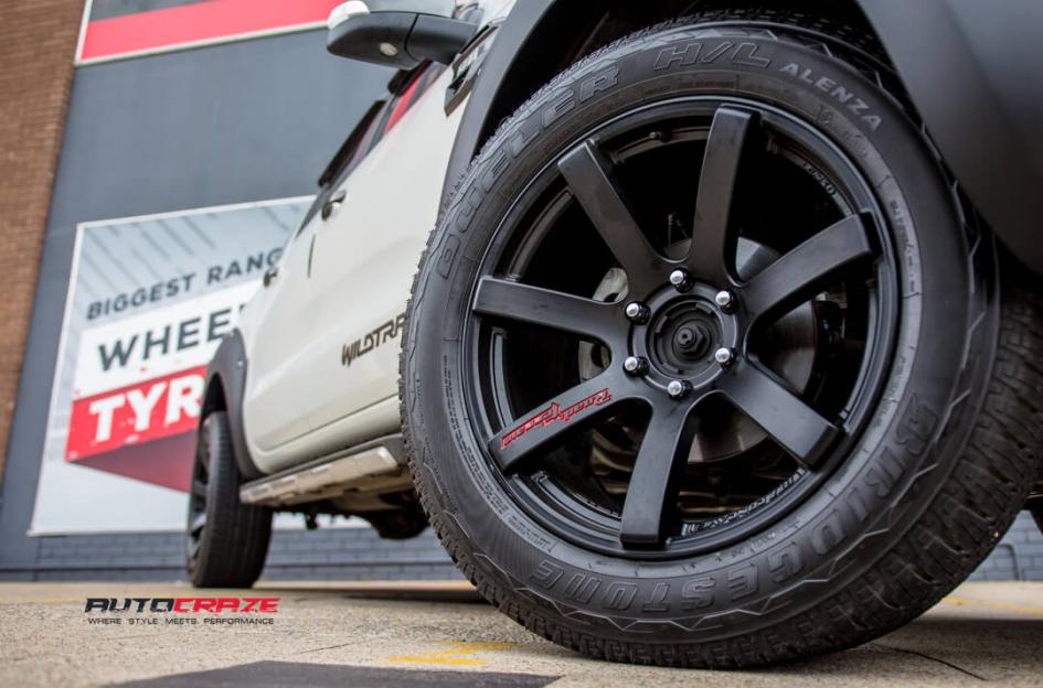FORD RANGER RT CONCAVE MATTE BLACK